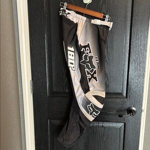 Fox Black and Gray Sweatpants with Stylish Side Design